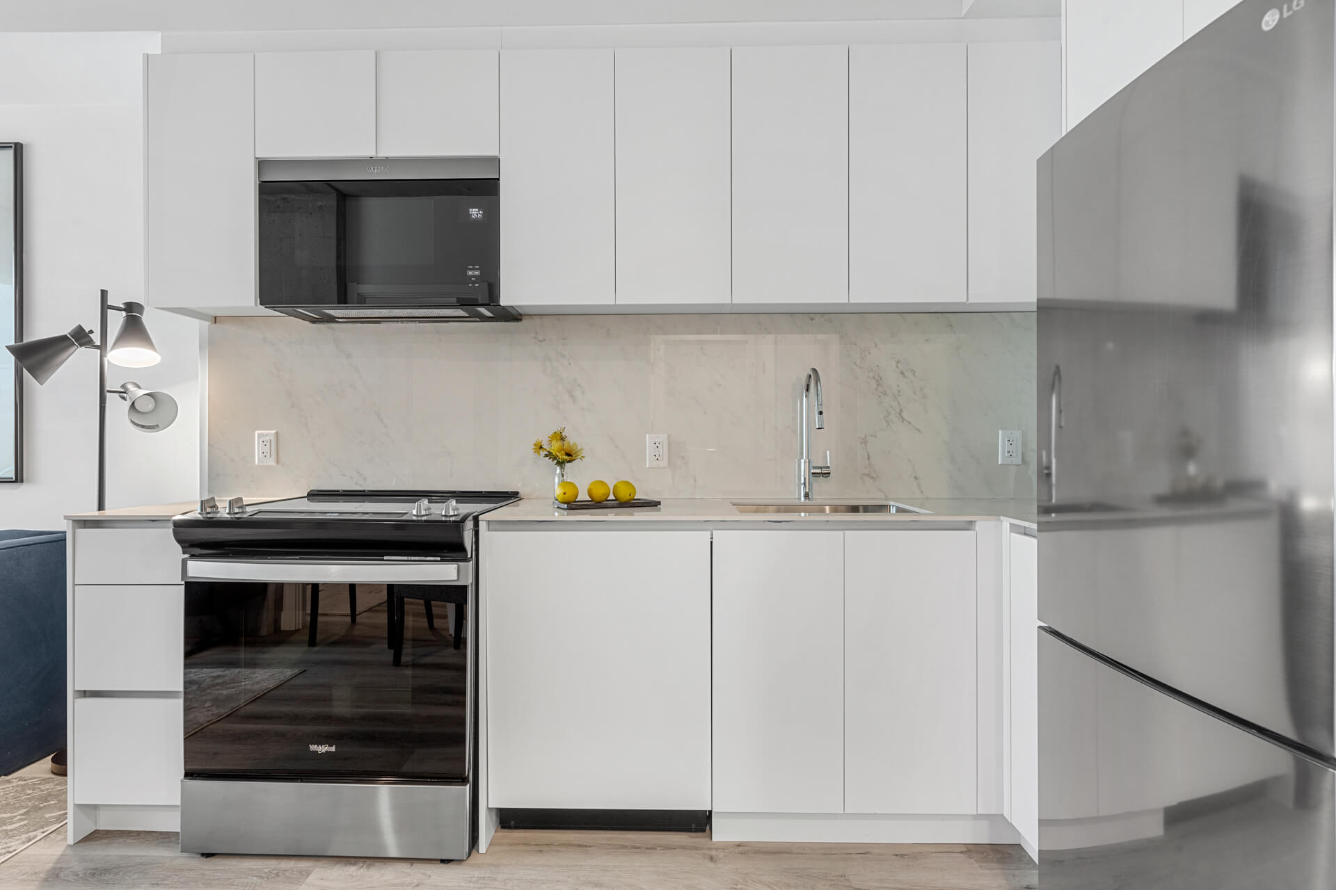 Made in Italy Kitchens in all suites at Gemini Tower