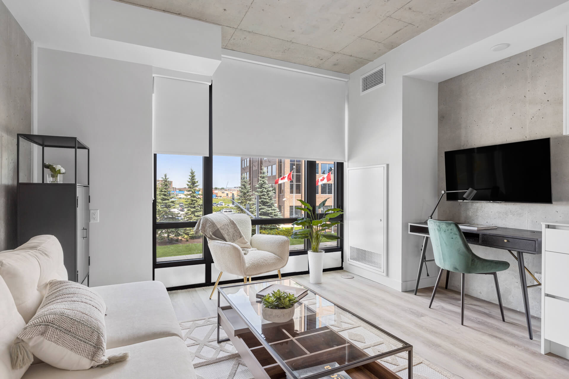 Studio suites at Gemini Tower